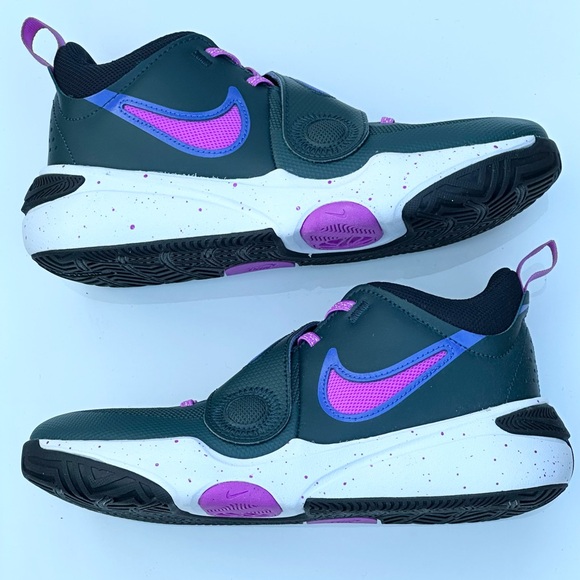 NEW Nike Team Hustle Mid Top Casual Sneaker - Big Kid 7Y (Womens 8.5) - Picture 6 of 10